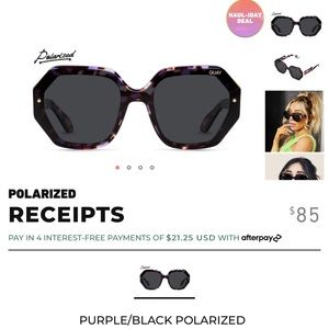 Quay Australia “Receipts” Sunglasses